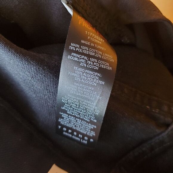 Topshop Mom Jeans Black Size 31 - Picture 8 of 8